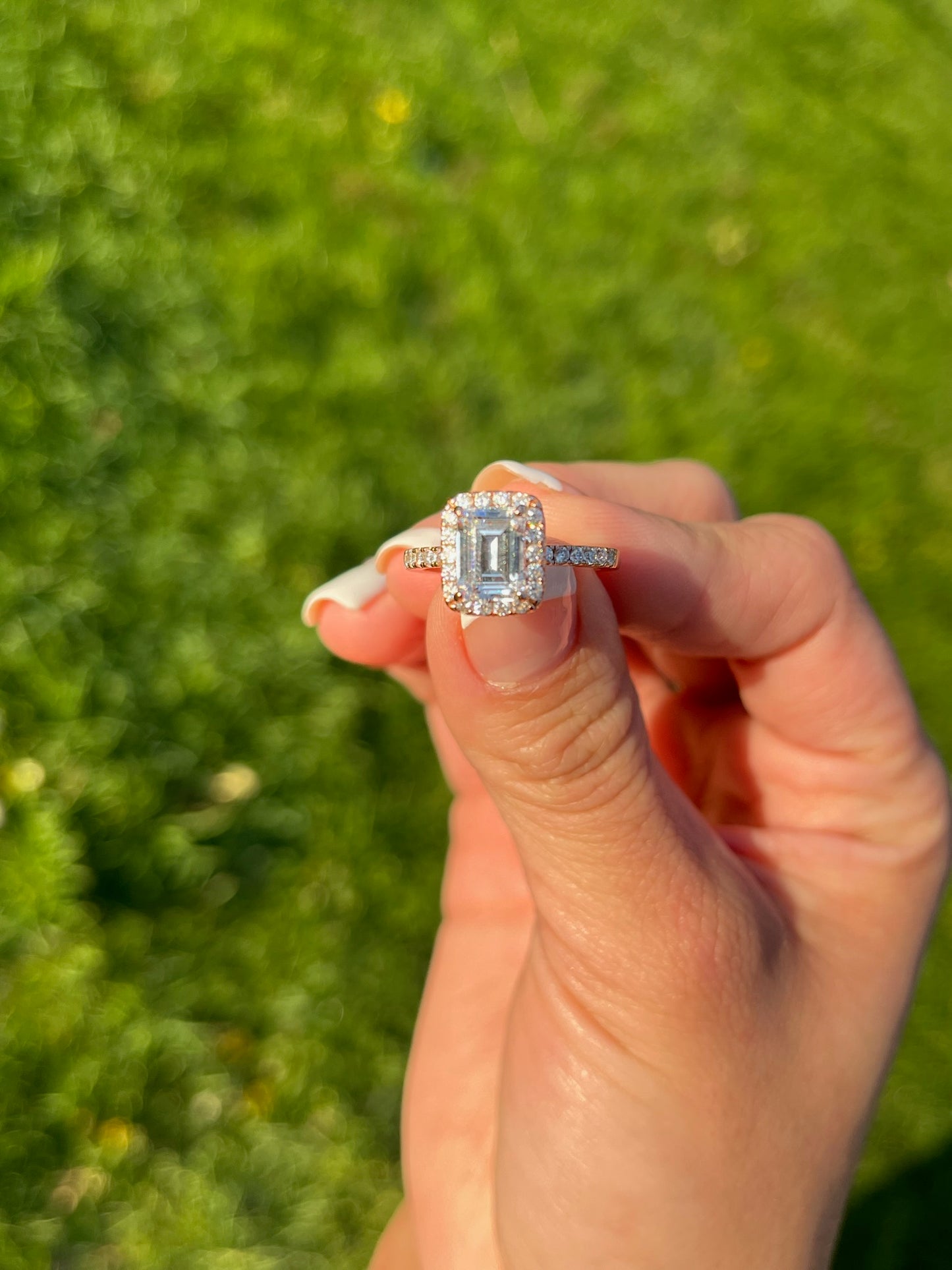 emerald cut ring